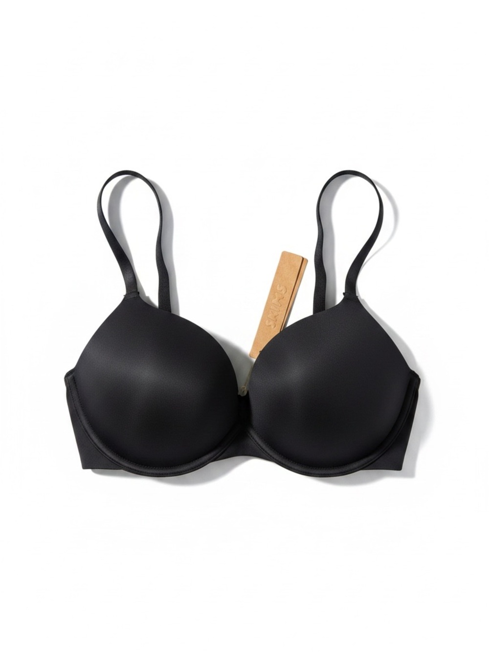 SKIMS Ultimate Push-Up Plunge Bra NWT Onyx Black Size 32DD